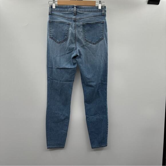 L'agence High Rise Light Wash Skinny Ankle Length Jeans Size 27 - Picture 4 of 9